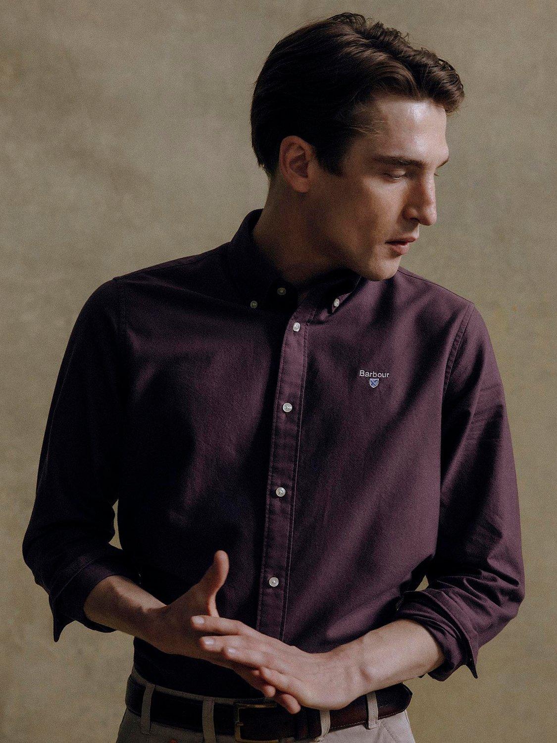Barbour Tailored Fit Oxford Shirt, Fig