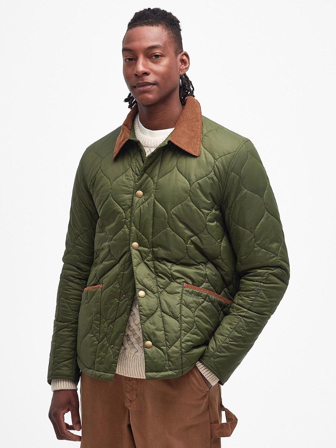 Barbour Tomorrow's Archive Malyk Quilted Jacket, Military Green