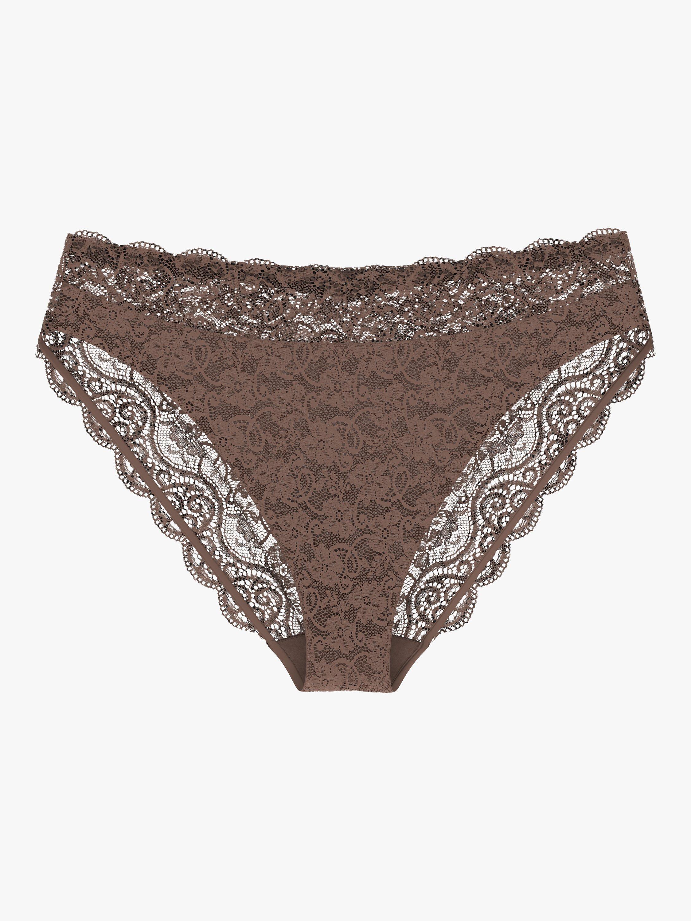 Triumph Amourette 300 Tai Knickers, Cocoa Sugar