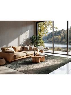 Louis De Poortere Cracks Deep Mine Rug - view 2, Pine