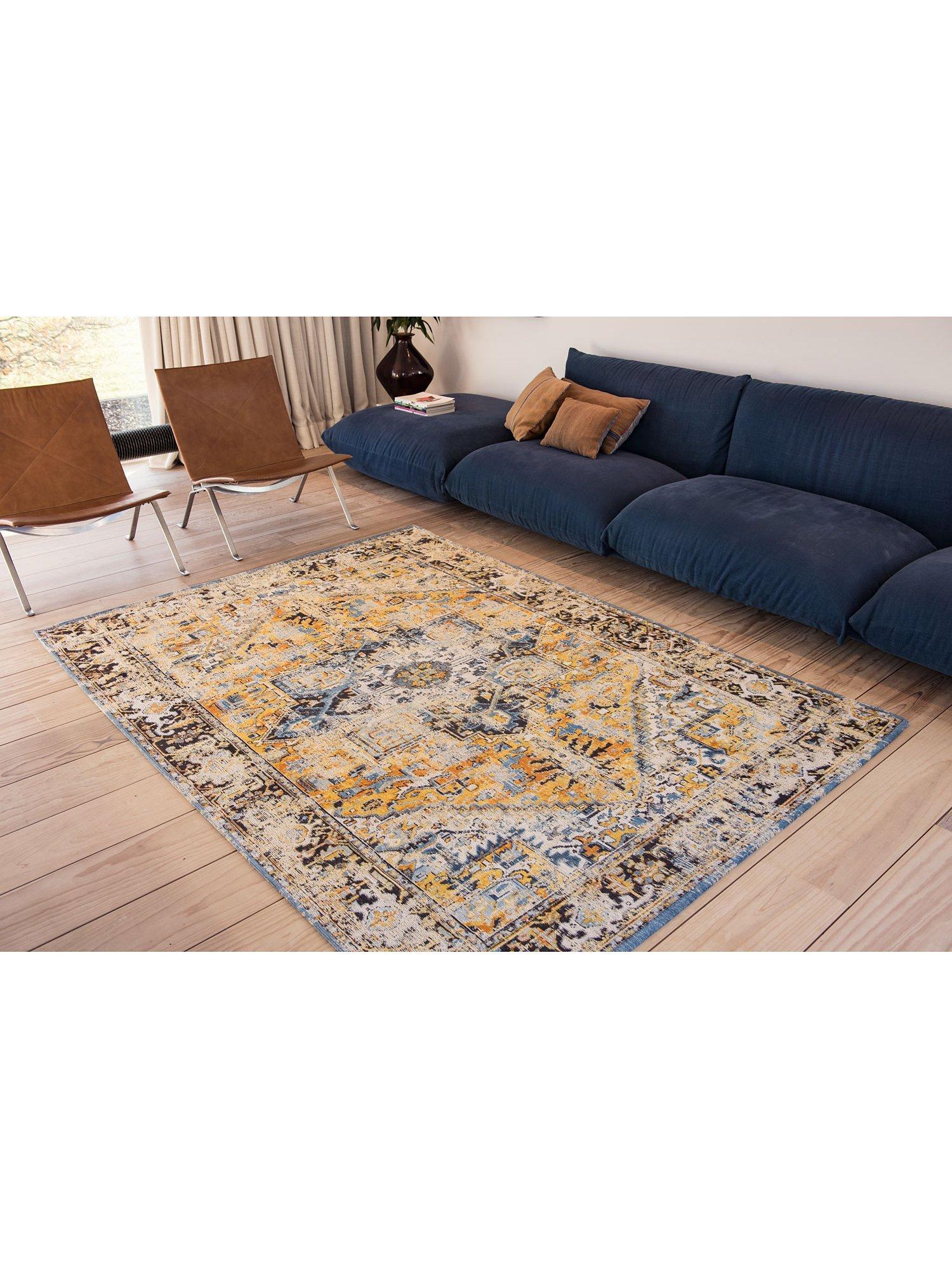 Louis De Poortere Antique Heriz Rug, Amir Gold, L240 x W170 cm