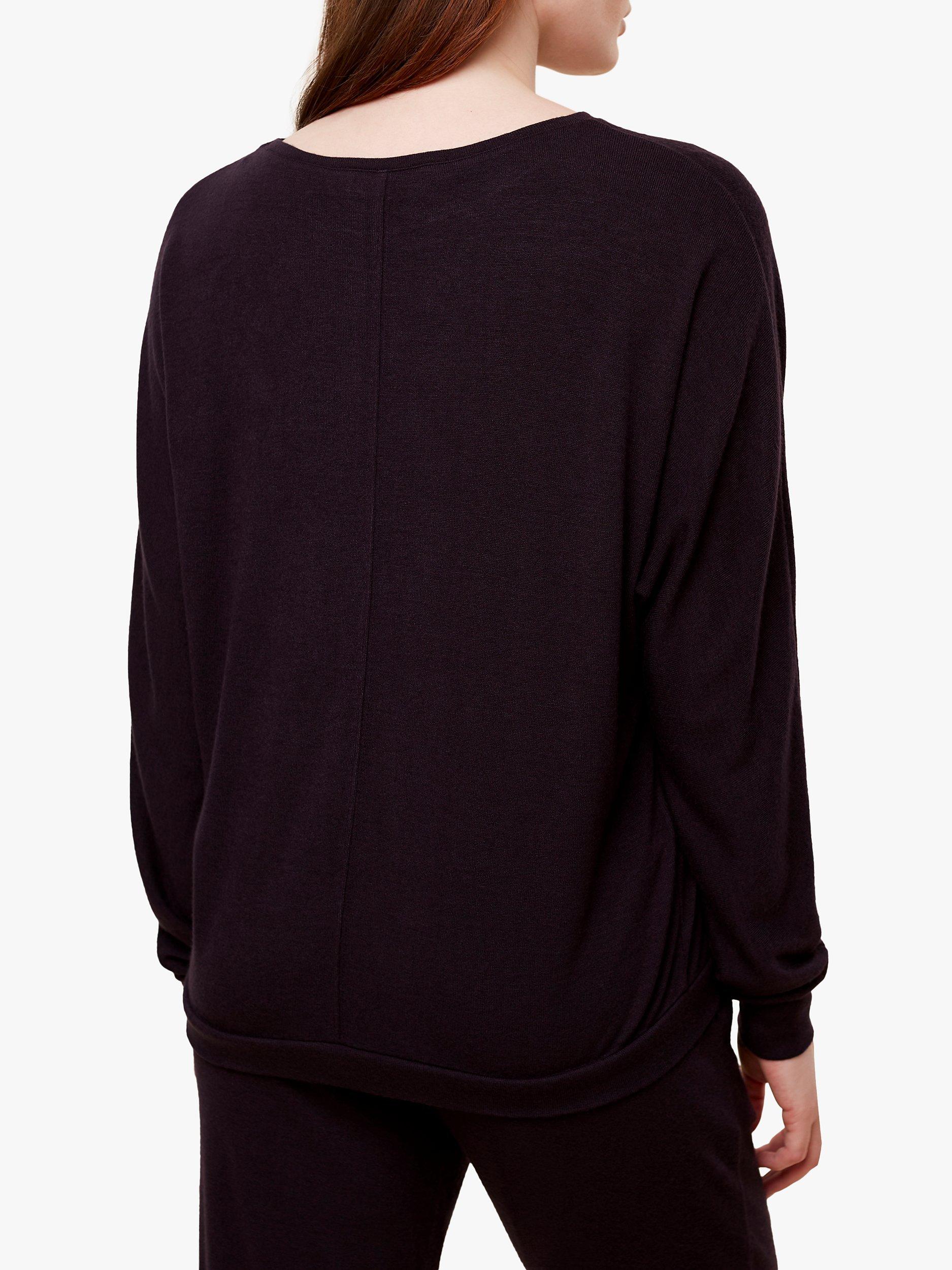 Product image 2 of 4, which shows Triumph Cozy Comfort Top, Midnight Purple, 8