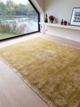 Louis De Poortere Medallion Rug, Mustard