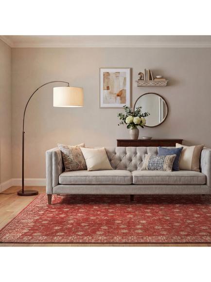 Louis De Poortere Casablanca Rug, Terracotta - view 2, Terracotta