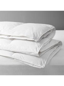 John Lewis Natural Duck Down 60/40 Duvet 3-in-1 Duvet, 13.5 Tog (4.5 + 9 Tog), White