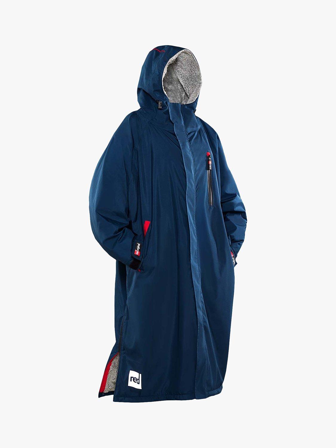 Red Pro Change Waterproof Robe Jacket, Navy