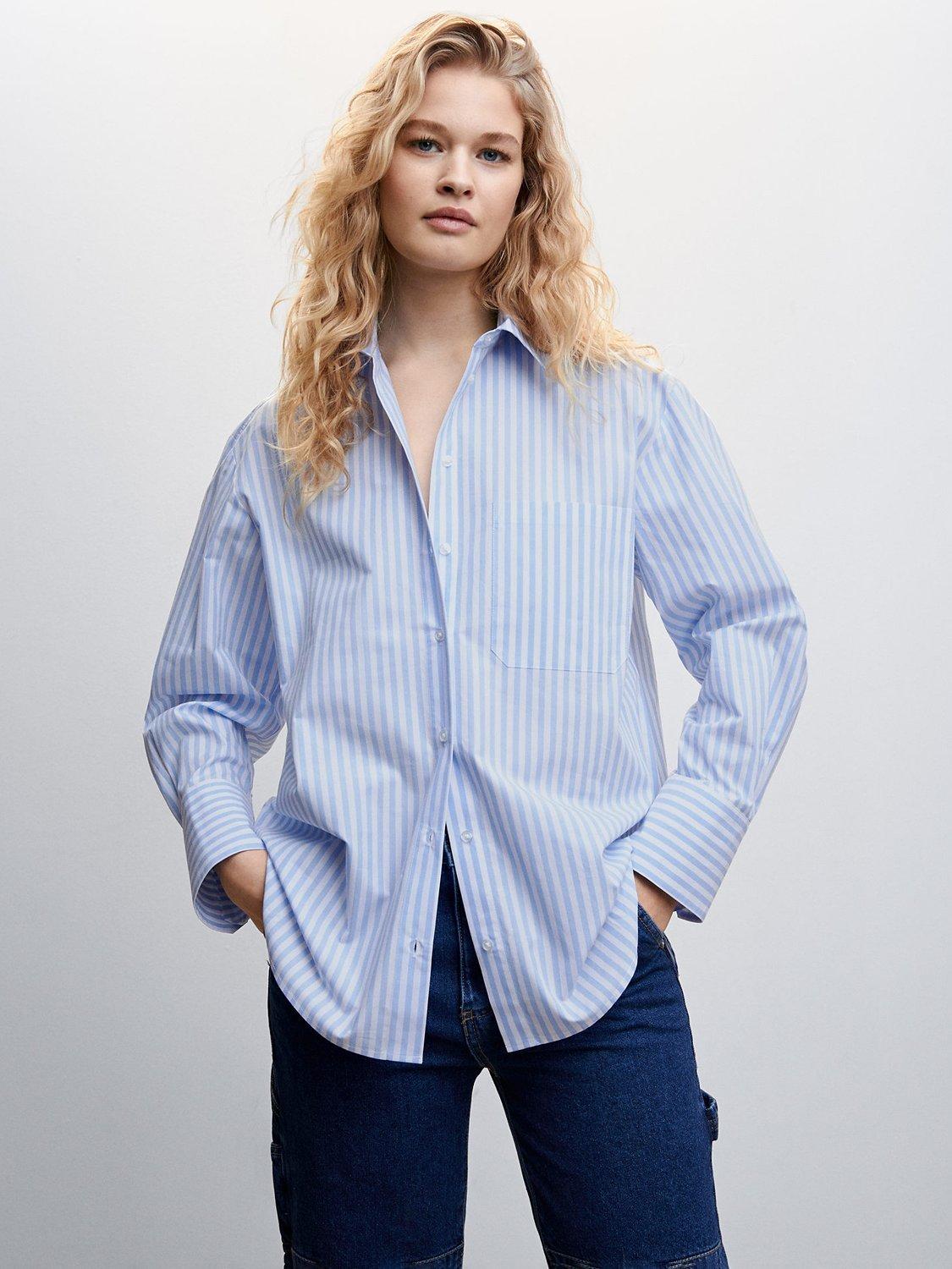 Mango Juanes Oversized Cotton Shirt