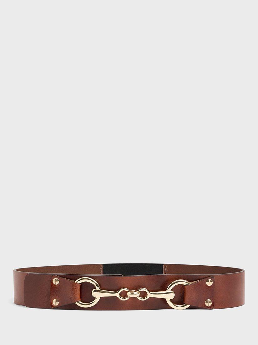 Gerard Darel Epona Leather Belt, Brown