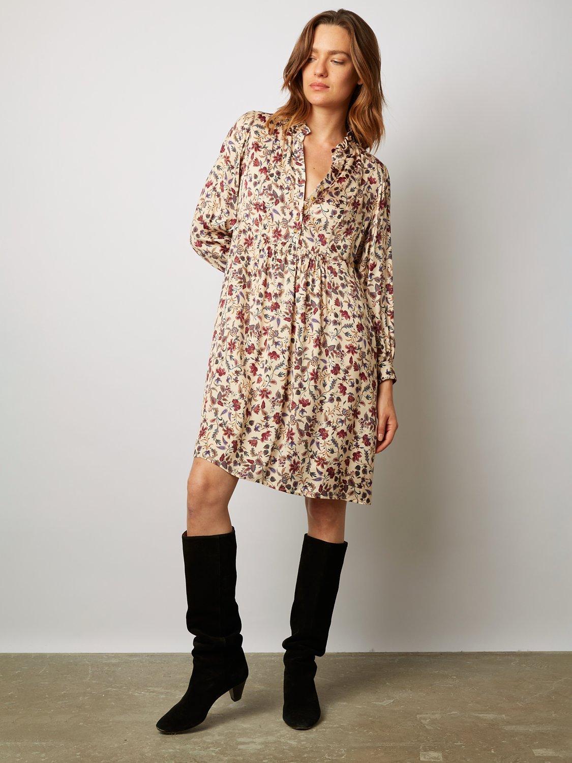 Gerard Darel Jarry Flowy Dress, Multi