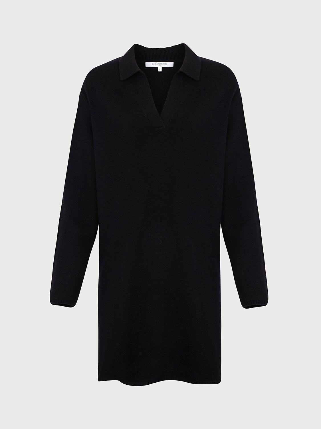 Gerard Darel Jacobine Shirt Dress, Black