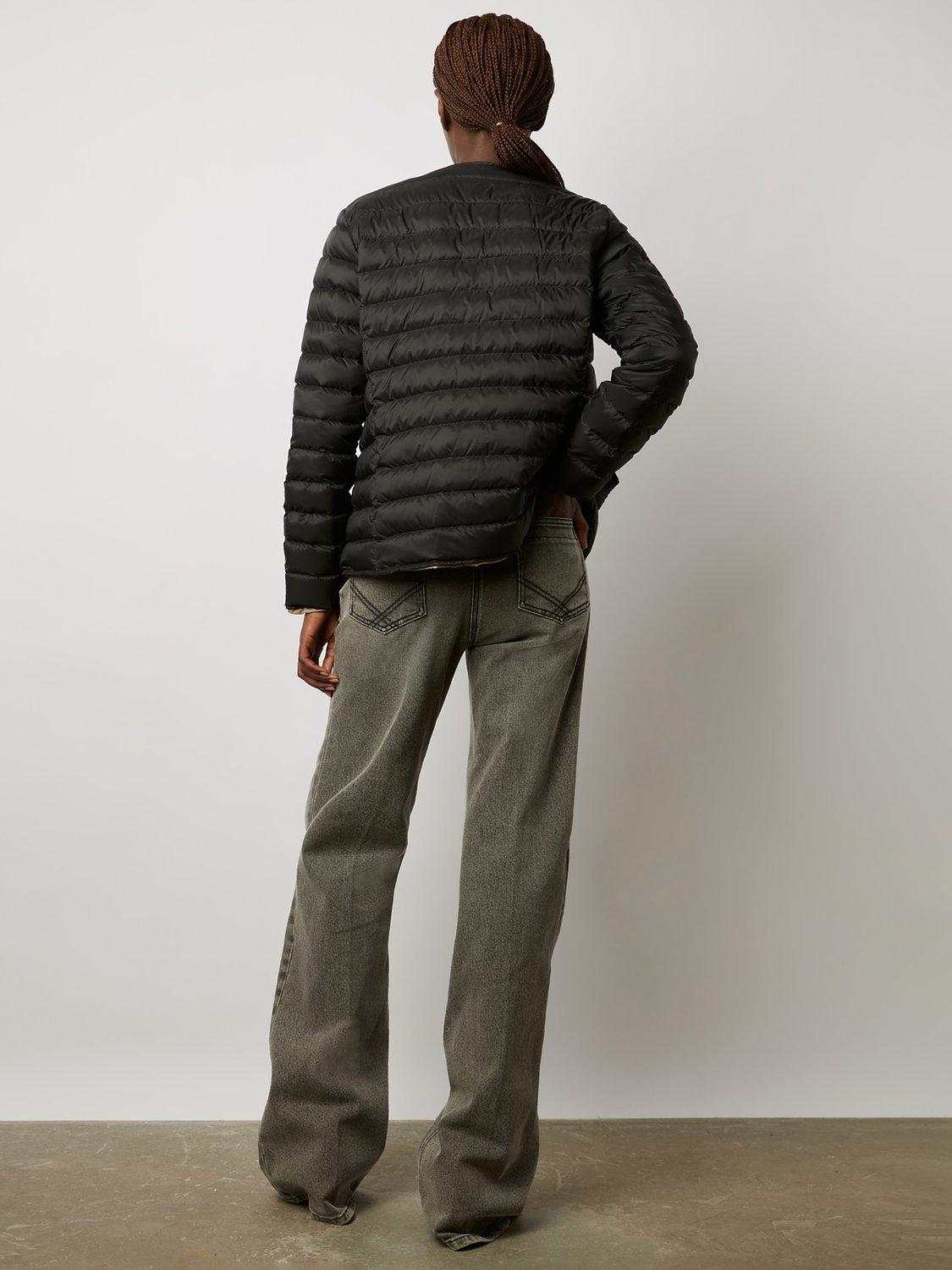 Product image 2 of 4, which shows Gerard Darel Sade Plain Quilted Jacket, Black, 10
