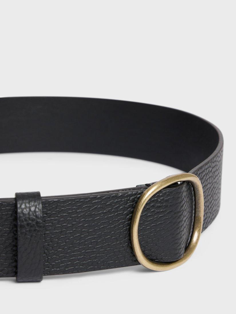 Product image 2 of 2, which shows Gerard Darel Paloma Leather Jeans Belt, Black, 10
