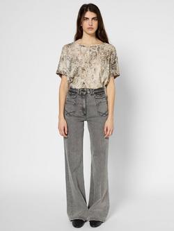 Gerard Darel Anna Bootcut Jeans, Charcoal - view 2, Charcoal