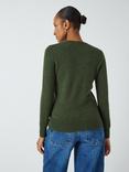 John Lewis Cashmere Crew Neck Jumper, Khaki