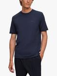 BOSS Thompson Cotton T-Shirt, Navy