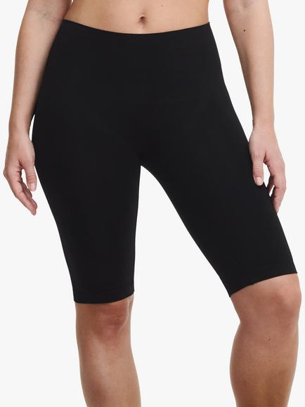 Chantelle Smooth Comfort Light Shaping High Waist Long Shorts, Black