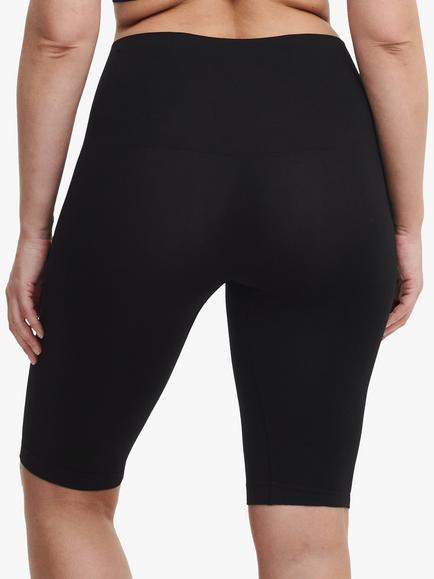 Chantelle Smooth Comfort Light Shaping High Waist Long Shorts - view 2, Black