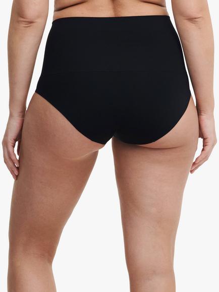 Chantelle Smooth Comfort Light Shaping High Waisted Briefs - view 2, Black