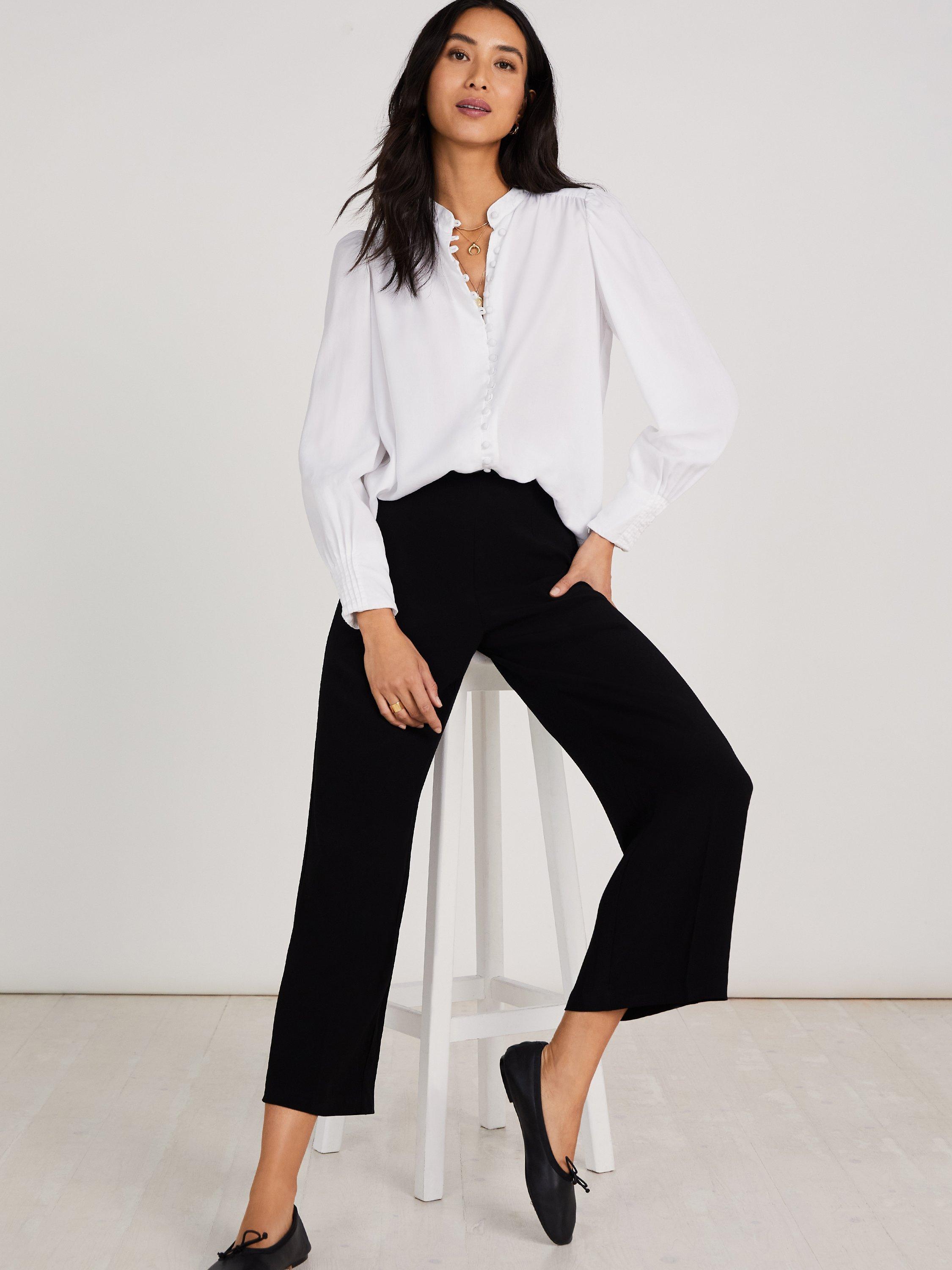 Baukjen Jane Ecojilin Trousers, Caviar Black