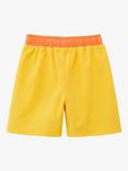 Roarsome Kids' Cub The Lion Swim Shorts, Mid Yellow