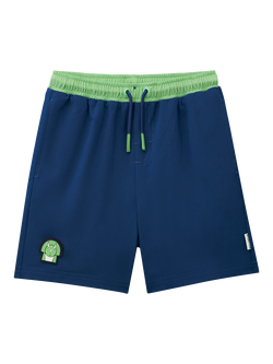 Roarsome Kids' Spike Swim Shorts, Navy, Navy
