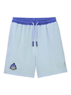 Roarsome Kids' Reef Swim Shorts, Light Blue, Light Blue