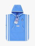 Roarsome Kids' Reef Poncho, Blue Mid