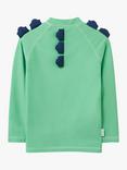 Roarsome Kids' Spike Rash Vest, Mid Green