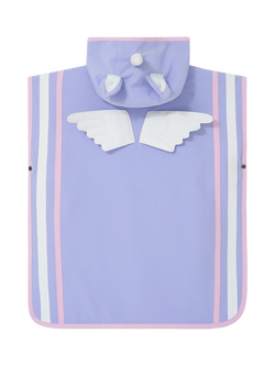 Roarsome Kids' Sparkle Poncho, Lilac - view 2, Lilac