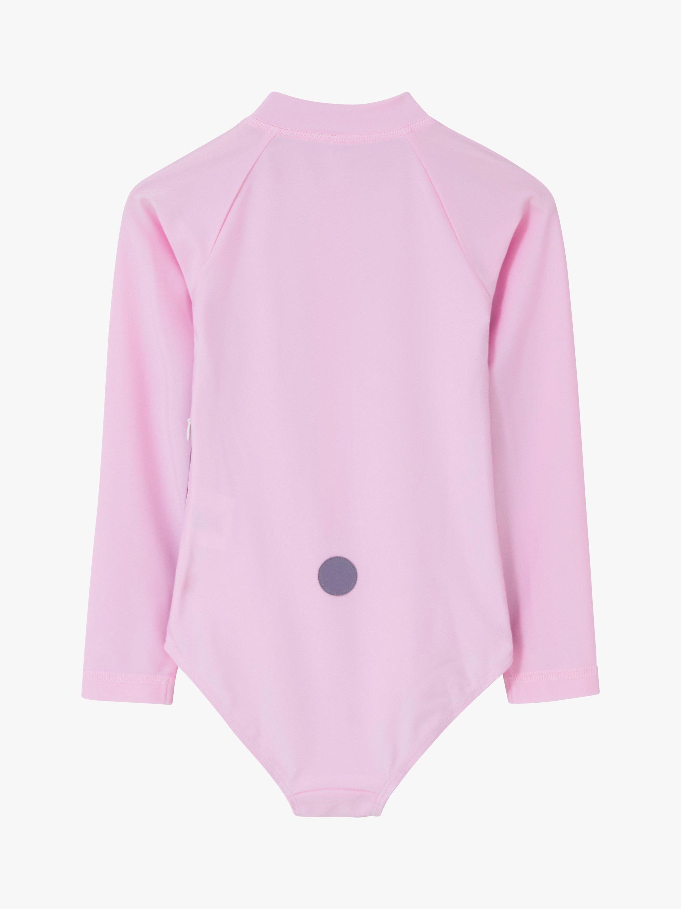 Product image 2 of 6, which shows Roarsome Kids' Hop The Bunny Swimsuit, Pink, 2-3 years