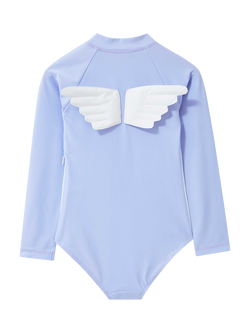 Roarsome Kids' Sparkle Swim Suit, Lilac, Lilac