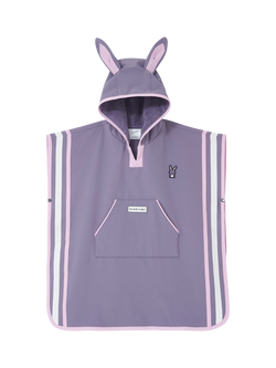 Roarsome Kids' Hop Poncho, Purple Mid, Purple Mid