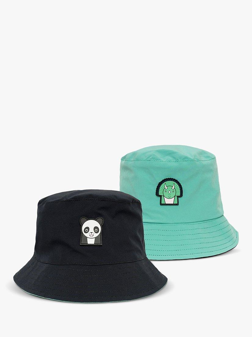 Roarsome Kids' Spike Patch Bucket Hat, Green