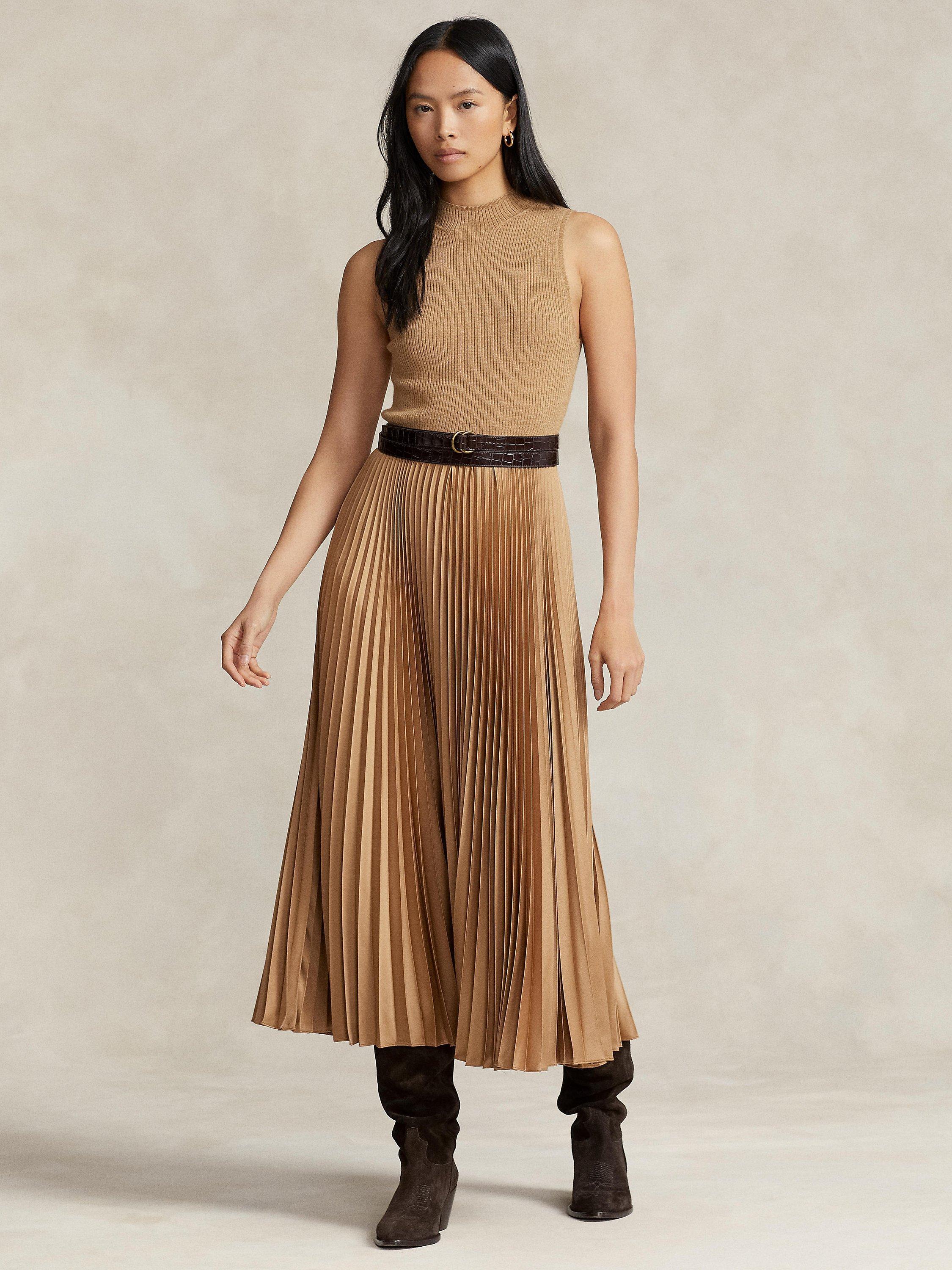 Polo Ralph Lauren Wynna Sleeveless Dress, Camel
