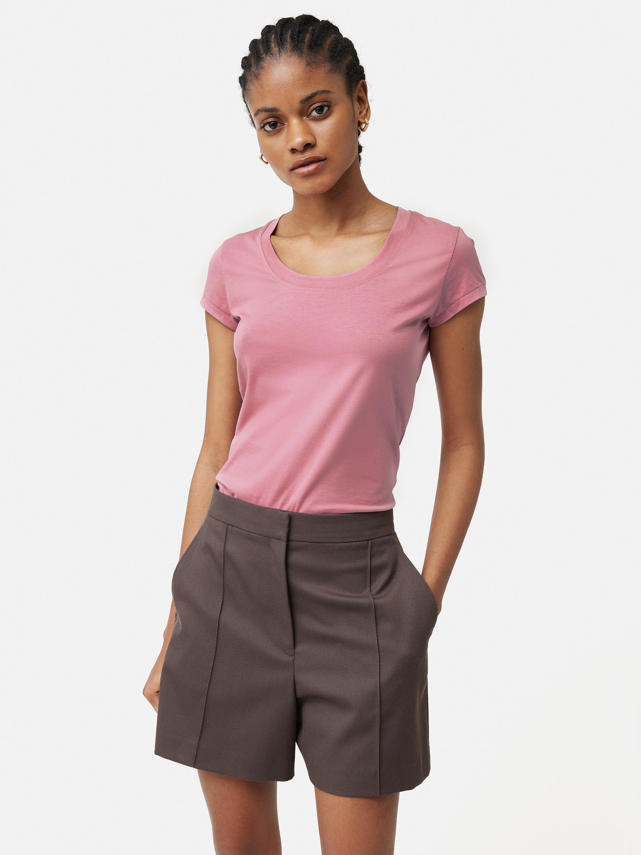 Jigsaw Supima Cotton Scoop Neck T-Shirt
