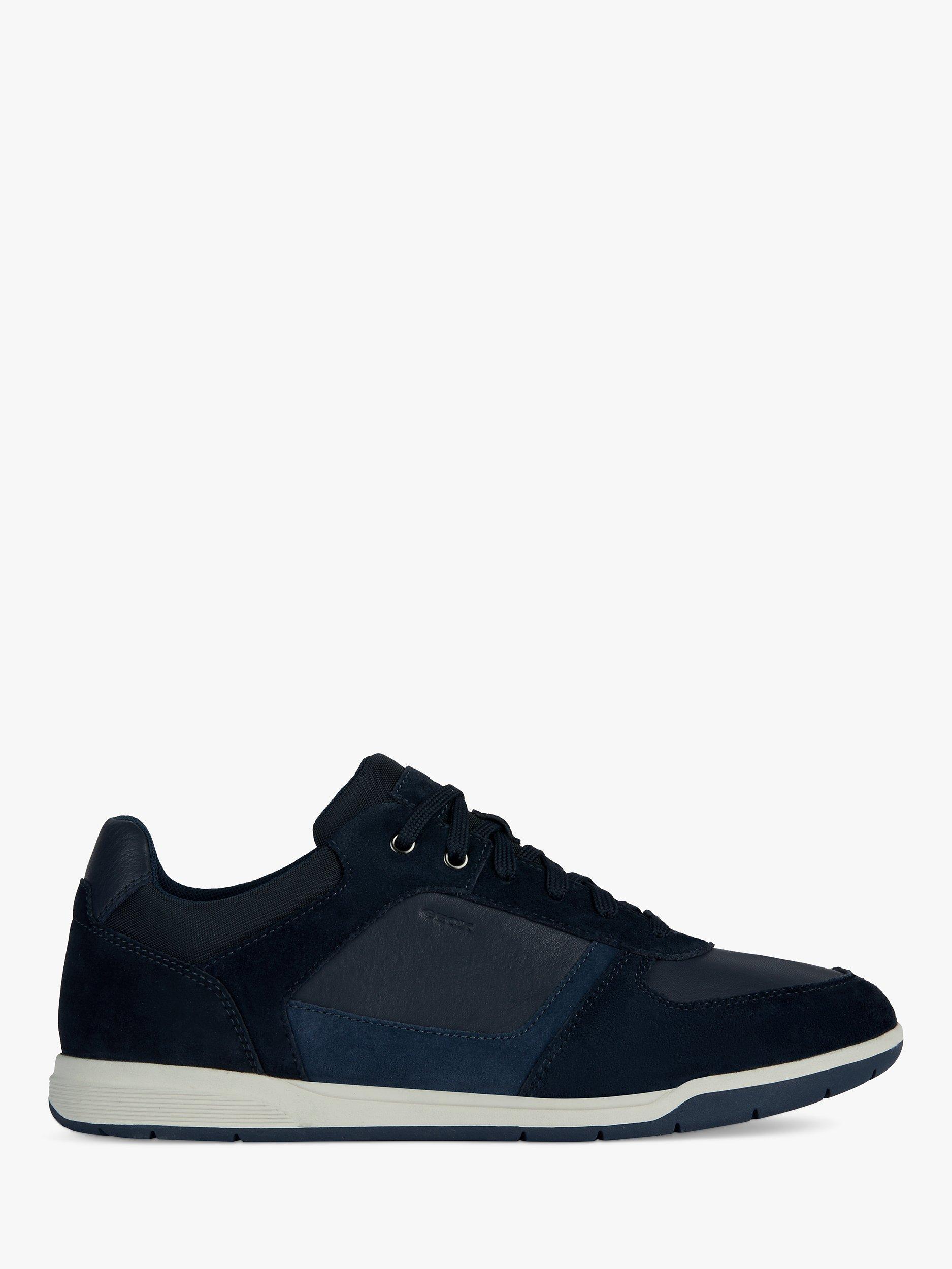 Geox Spherica EC3 Suede Trainers, Navy