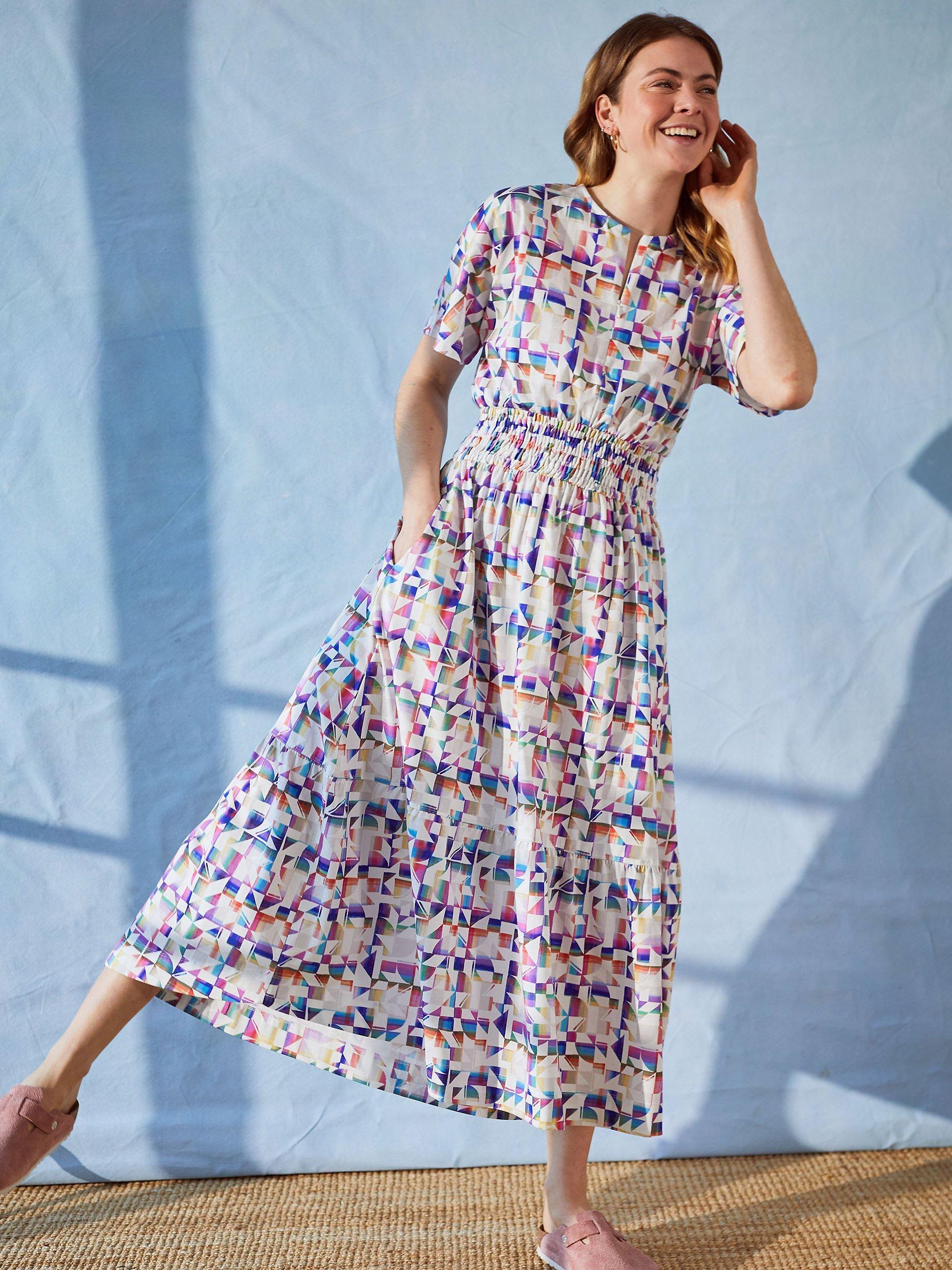 Cape Cove Kaleidoscope Dress, Multi