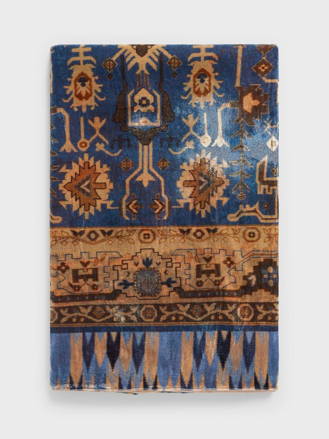 Gerard Darel Gensea Wool And Silk Blend Scarf, Indigo, One Size