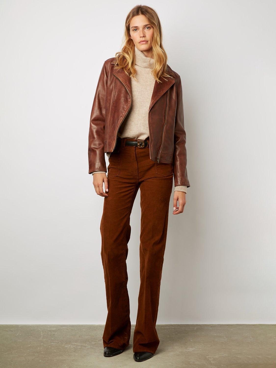 Gerard Darel Natsuni Jacket, Brown