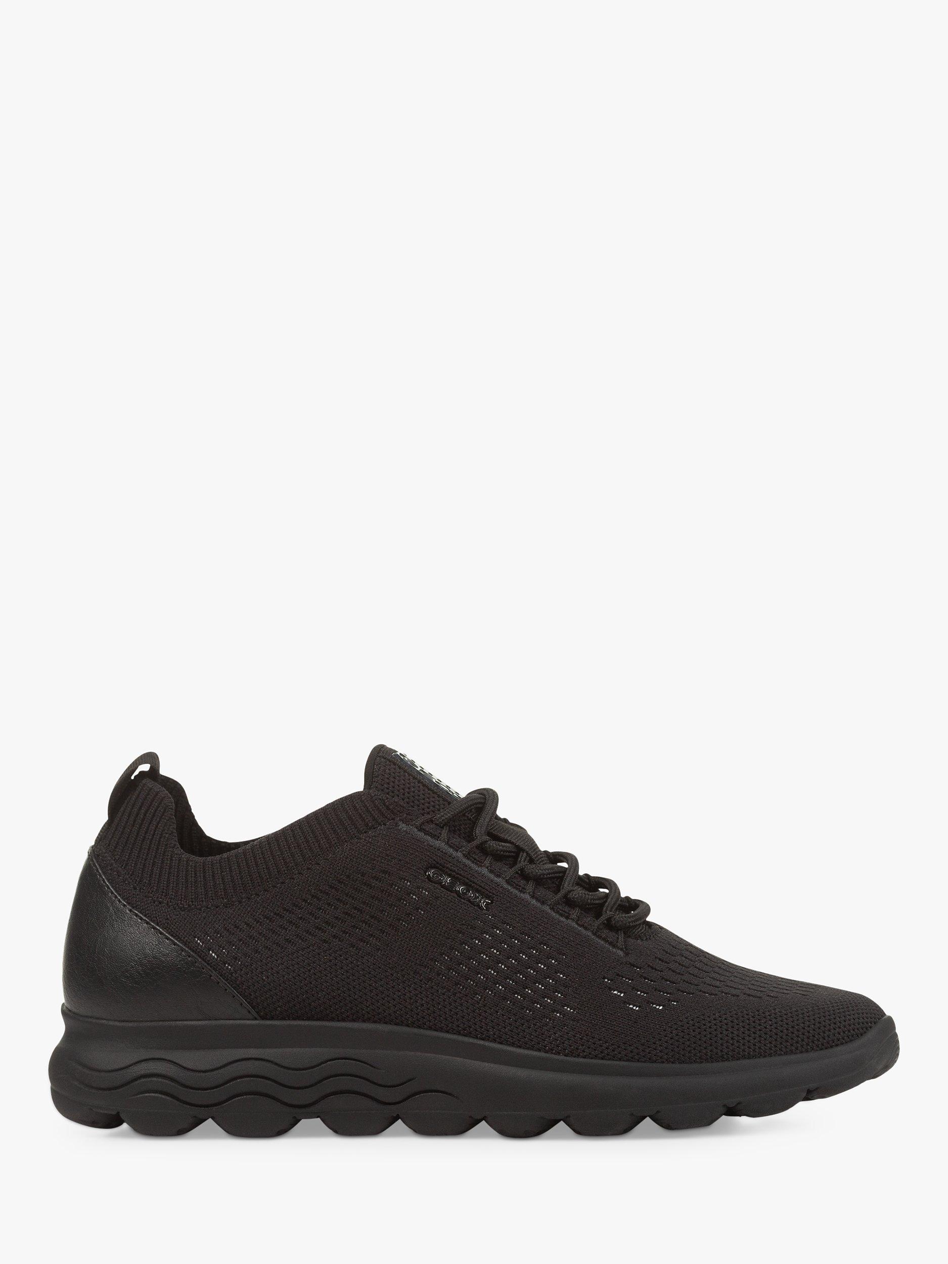 Geox Spherica Trainers, Black