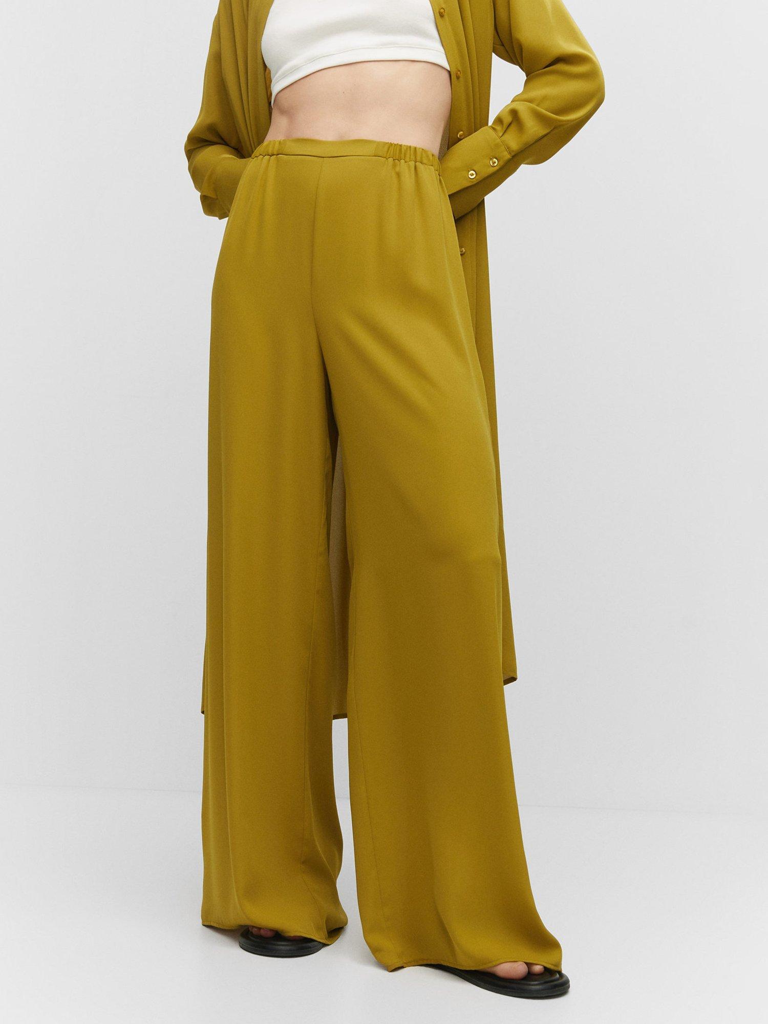 Mango Tulipa Wide Leg Trousers