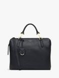 Radley Commute Street Large Leather Laptop Grab Bag, Black