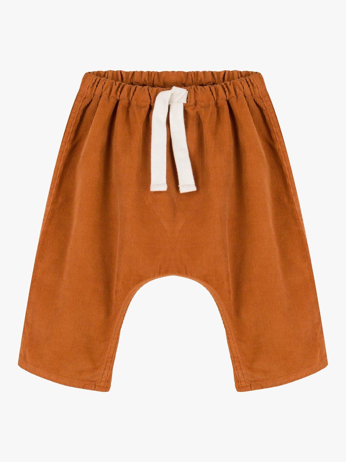 Petit Bateau Baby Corduroy Trousers, Ecureuil