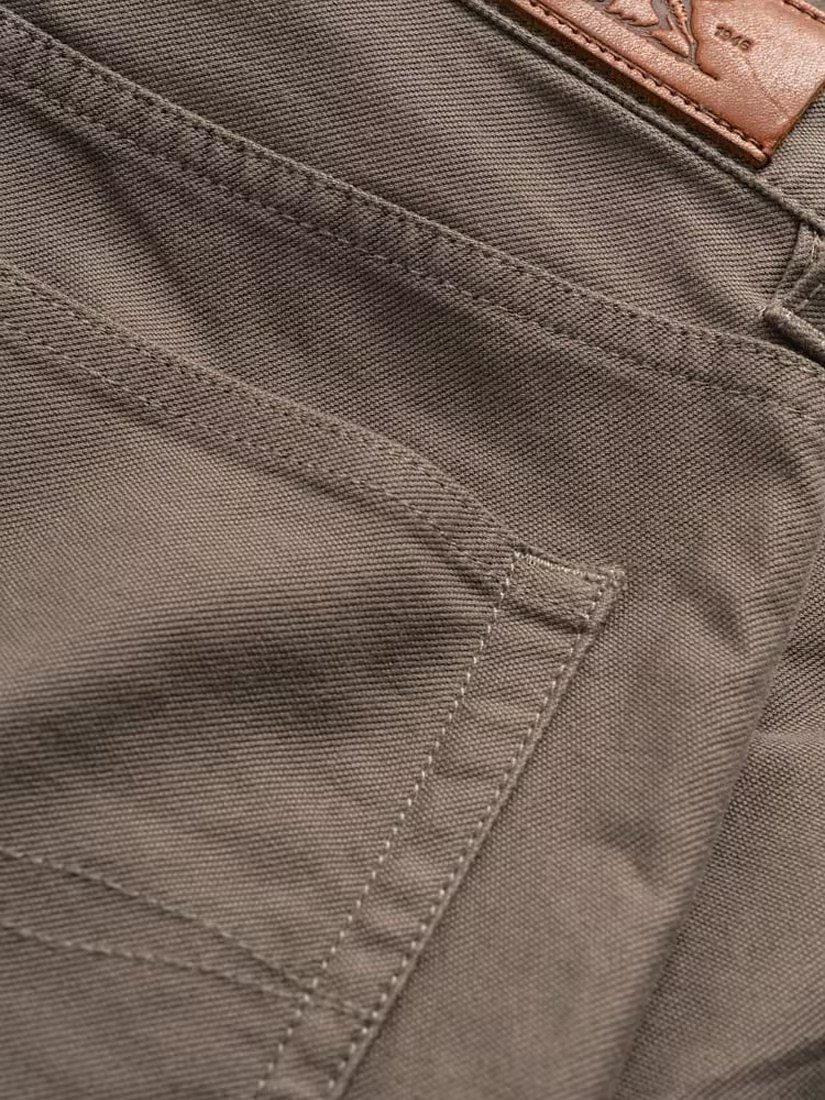Product image 5 of 6, which shows Rodd & Gunn Motion 2 Straight Fit Stretch Cotton Jeans, Pebble, 33R