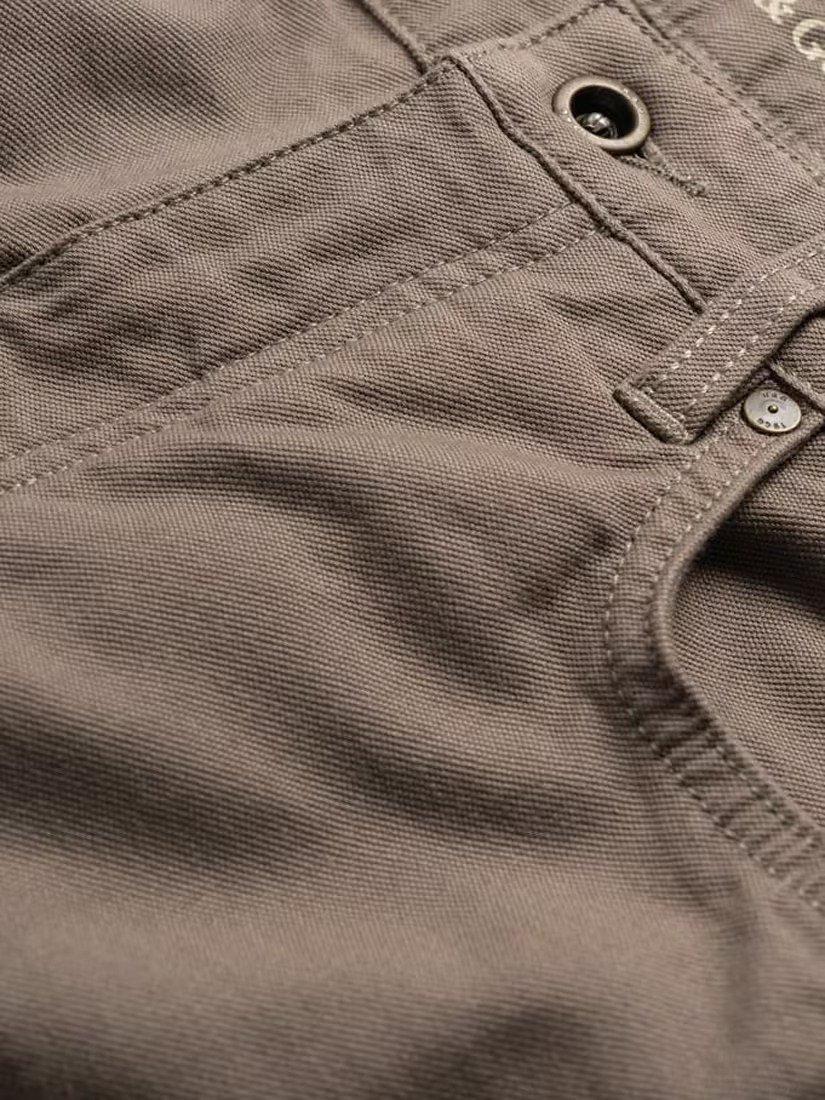 Product image 6 of 6, which shows Rodd & Gunn Motion 2 Straight Fit Stretch Cotton Jeans, Pebble, 33R