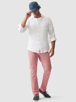 Rodd & Gunn Gunn Fabric Straight Fit Regular Leg Jeans - view 2, Coral