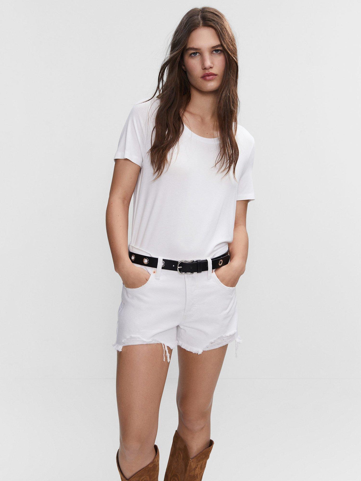 Mango Visca T-Shirt, White