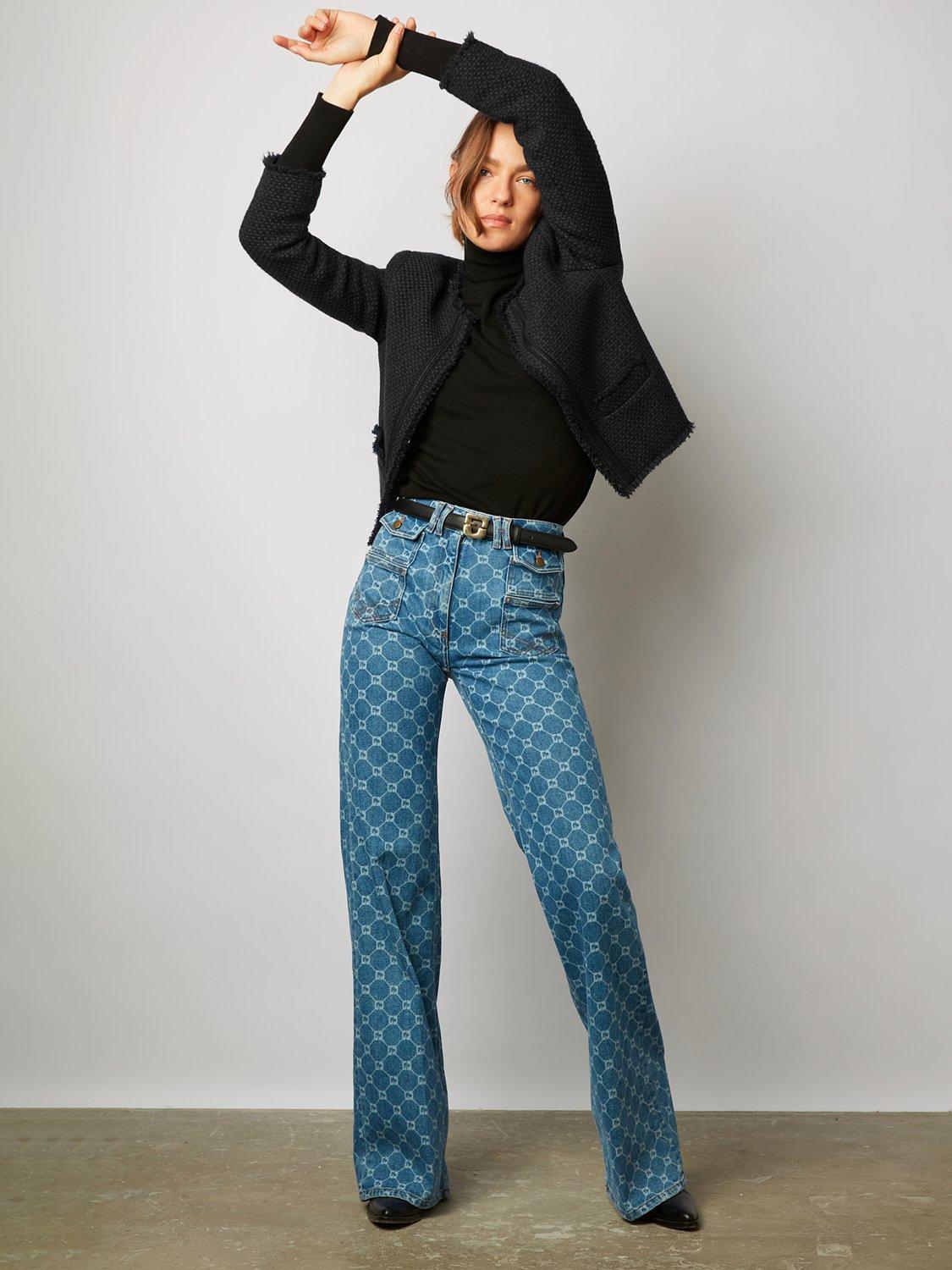 Gerard Darel Nancy Cotton Blend Jacket, Black