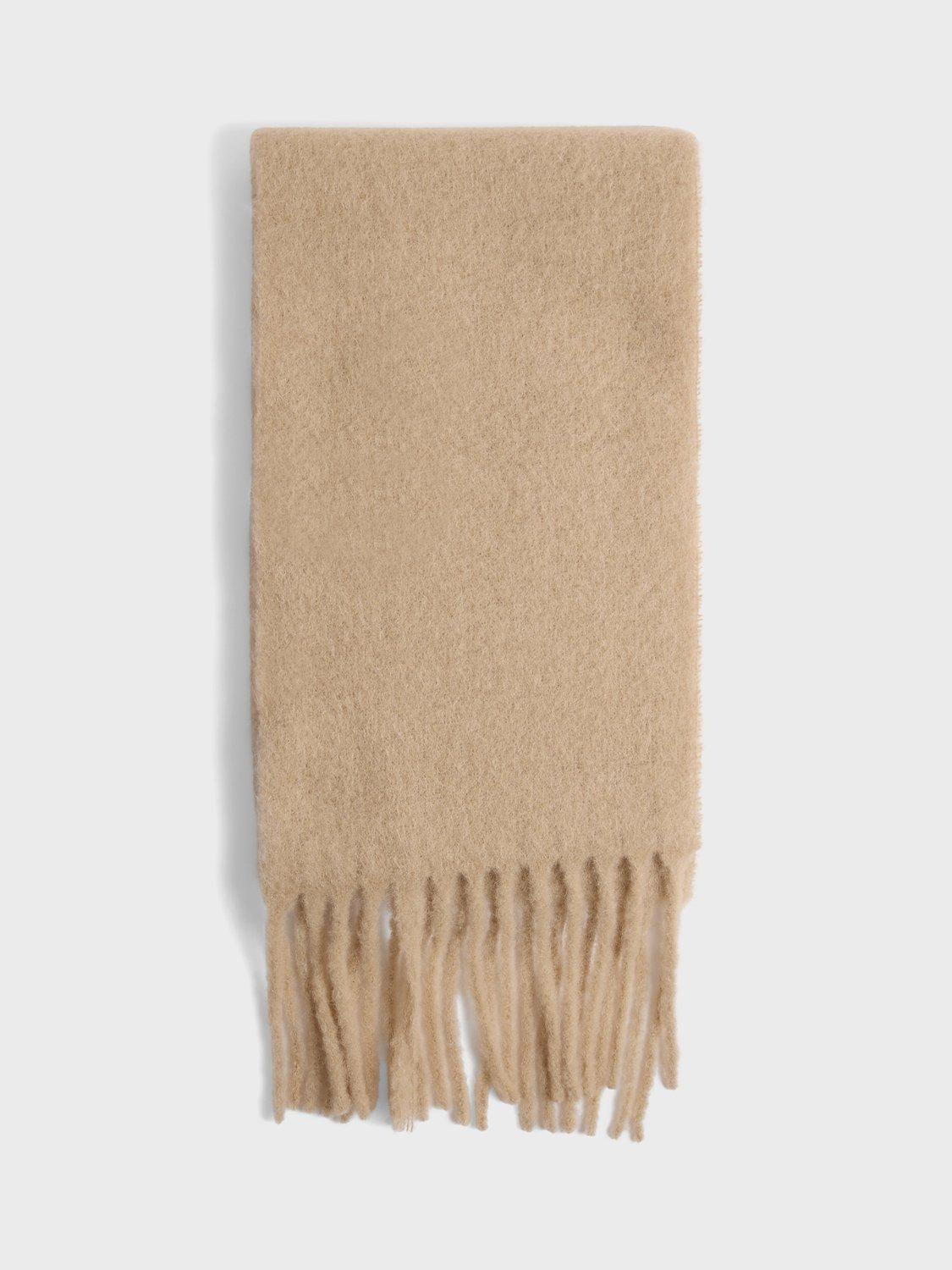 Gerard Darel Gracy Alpaca Blend Scarf, Beige, One Size