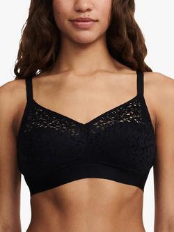 Chantelle Norah Comfort Non-Wired Support Bra, Black